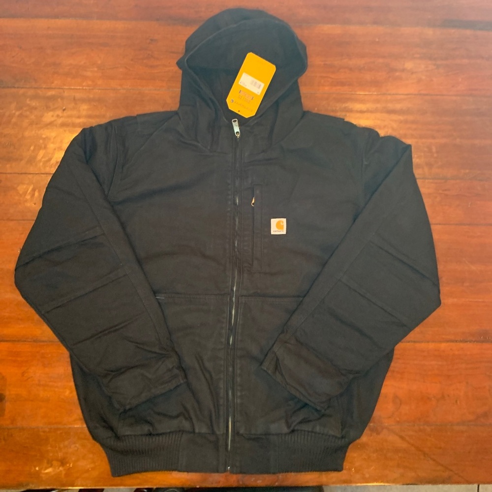 Carhartt Full Swing Washed Duck Fleece Lined Active Jacket Loose Fit - XL